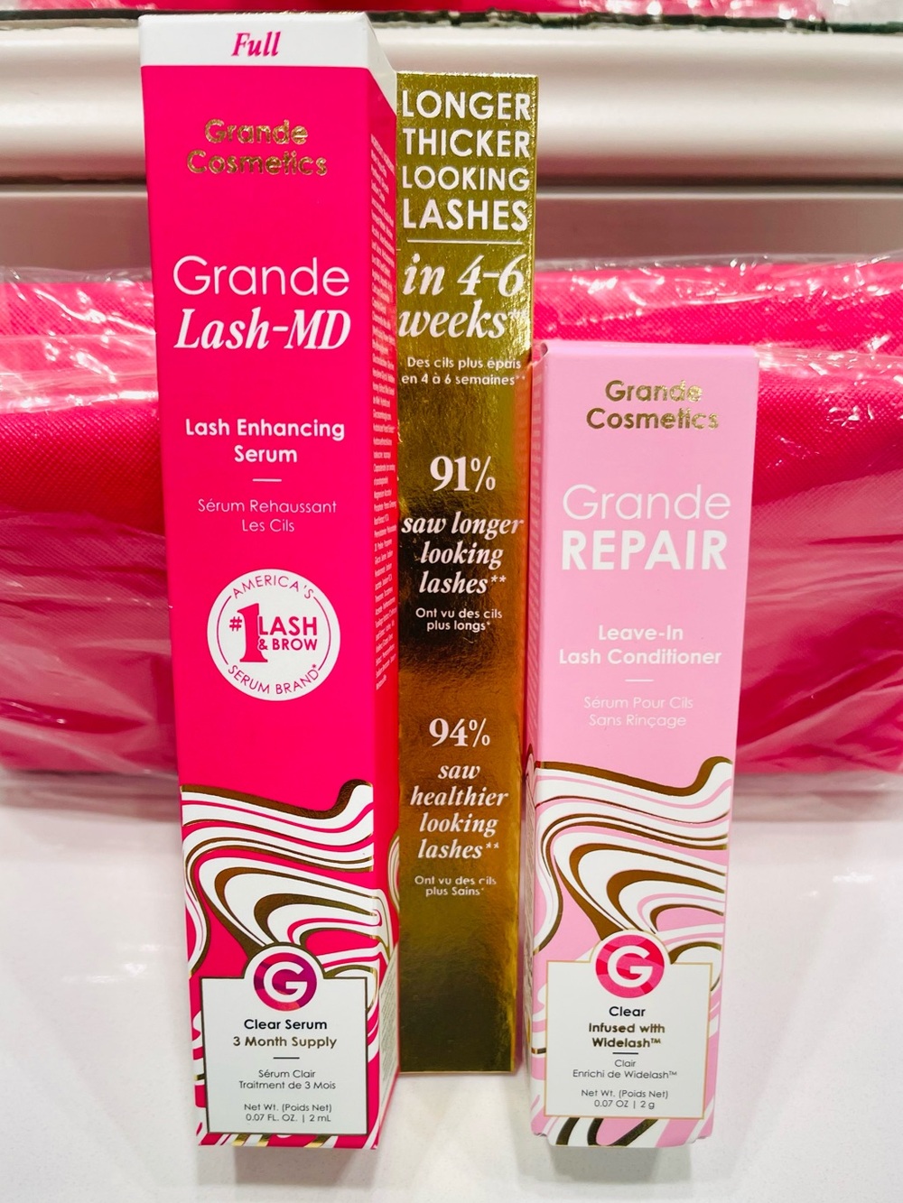 NEW! GrandeLash & GrandeRepair w/Bag NWT